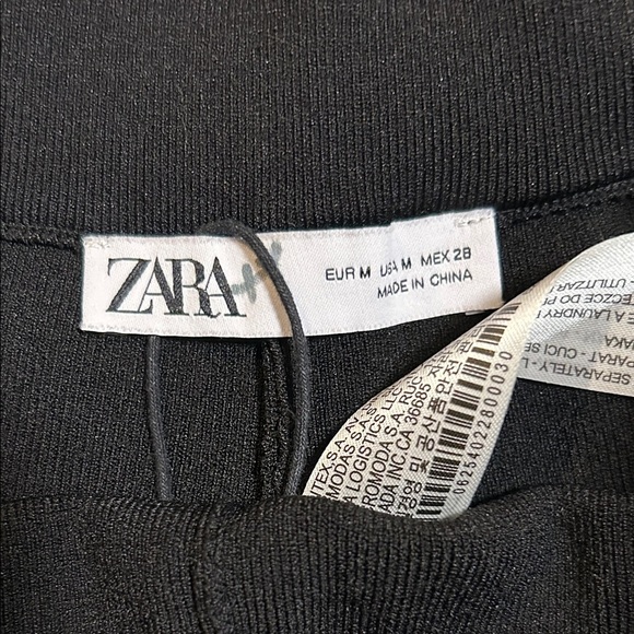 Zara black Straight Leg Trousers - Picture 5 of 9